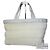 Vintage Issey Miyake Plissee Ledertasche weiß