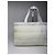 Vintage Issey Miyake Plissee Ledertasche weiß - Ansicht 2