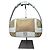 Vintage Givenchy 4G Leder Baumwolltasche blau weiß beige