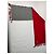 Vintage Courreges Paris Wollschal rot grau - Ansicht 8