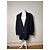 Blazer in lana vintage Dior blu navy 52/L - vista 12