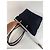 Borsa in pelle e cotone vintage Gucci nera Nero - vista 12