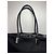 Borsa in pelle e cotone vintage Gucci nera Nero - vista 7