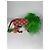 Peluche leone Gucci GG verde multicolore - vista 4