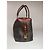 Borsa da weekend vintage Balenciaga monogramma verde marrone Cachi - vista 10