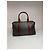 Borsa da weekend vintage Balenciaga monogramma verde marrone Cachi - vista 3