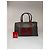 Borsa da weekend vintage Balenciaga monogramma verde marrone Cachi - vista 9
