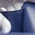 Clutch Hermès Jige Duo Second Blu navy - vista 6