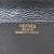 Hermès Billetera Hermes Flap en cuero de cabra negro - vista 11