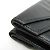 Hermès Billetera Hermes Flap en cuero de cabra negro - vista 5