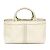 Borsa in pelle da donna Valextra V5U41 J Bianco sporco