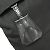 Borsa a spalla in nylon da donna Prada TESSUTO BT0741 Nero - vista 7