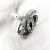 Orecchini in metallo con strass Chanel Coco Metallico - vista 8