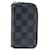 Louis Vuitton Black Damier Graphite Vertical Zippy Coin Purse Cloth  ref.2329513