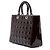 Dior Rosso Grande Patente Cannage Lady Dior Bordò - vista 2