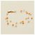 Tasaki K18 Yellow Gold Pearl 3-Strand Bracelet A2501008 Pink - view 5