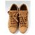 Sneakers in suede teak per tennis Mulberry Tree Marrone - vista 2