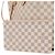 Borsa tote Neverfull MM Damier Azur di Louis Vuitton Rosa Blu - vista 4