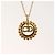 Collana Christian Dior metallo oro Auth SW953 D'oro - vista 3