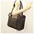 Céline Bolso de mano de lona Macadam Celine C marrón dorado Auth SW992 Castaño - vista 21