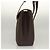 Céline Bolso de mano de lona Macadam Celine C marrón dorado Auth SW992 Castaño - vista 4