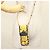 Borsa a spalla Gianni Versace in PVC pelle giallo oro Auth BA3323 D'oro - vista 19