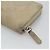 CHANEL Cartera Larga Matelassé Suede Beige Plata CC Auth 130516 - vista 10