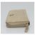 CHANEL Cartera Larga Matelassé Suede Beige Plata CC Auth 130516 - vista 5