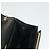 Borsa a spalla BALLY Wallet Chain in pelle oro nero Auth BA3241 D'oro - vista 19