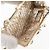 CHANEL Camelia COCO Marchio Borsa a Catena in metallo Oro AP2890 CC Auth 126238SM D'oro - vista 17