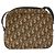 Borsa a spalla in tela Trotter Christian Dior marrone oro Auth SW985 D'oro - vista 3