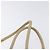 CHANEL Borsa Tote Camelia Pelle di Pecora Beige Oro CC Auth 130498 D'oro - vista 8
