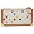 LOUIS VUITTON Pochette Cles Monograma Multicolor Bolsa Branca M92655 Auth 130593 Branco - vista 2