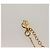Collar Christian Dior metal dorado Auth SW954 - vista 8