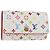 LOUIS VUITTON Multicolor LV x TM Multicles6 Key Case White M14092 Auth 128097SM