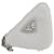 PRADA Bolso de Hombro Nylon Blanco Plata Auth 127895V - vista 13