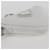 PRADA Bolso de Hombro Nylon Blanco Plata Auth 127895V - vista 14