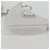 PRADA Bolso de Hombro Nylon Blanco Plata Auth 127895V - vista 15