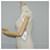PRADA Bolso de Hombro Nylon Blanco Plata Auth 127895V - vista 22