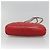 CHANEL Matelassierte Kette Schultertasche Lammleder Rot Gold CC Auth BA3499 Golden - Ansicht 9