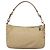 PRADA Handtasche Nylon Beige Silber Auth 127869 - Ansicht 2
