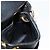 Borsa a spalla Miu Miu Matelassé Chain Pouch in pelle nera e oro Auth 128140SM Nero D'oro - vista 22