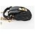 Borsa a spalla Miu Miu Matelassé Chain Pouch in pelle nera e oro Auth 128140SM Nero D'oro - vista 3