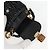 Borsa a spalla Miu Miu Matelassé Chain Pouch in pelle nera e oro Auth 128140SM Nero D'oro - vista 9