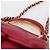 CHANEL Borsa a Spalla Matelassé con Catena in Pelle di Agnello Rosa Oro CC Auth 127614SM D'oro - vista 8