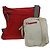 PRADA Borsa a spalla sportiva in nylon 2Set Rossa Beige Argento Auth ti3215 Rosso