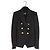 Balmain Black Blazer Jacket FR34 Iconic Double Breasted Wool UK6 U4