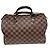 Borsa Louis Vuitton Speedy 30 Damier Marrone Scuro