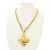Collana Chanel oro con pendente D'oro - vista 9