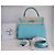 Hermès Borsa Hermes Kelly 28 blu Atoll - vista 2